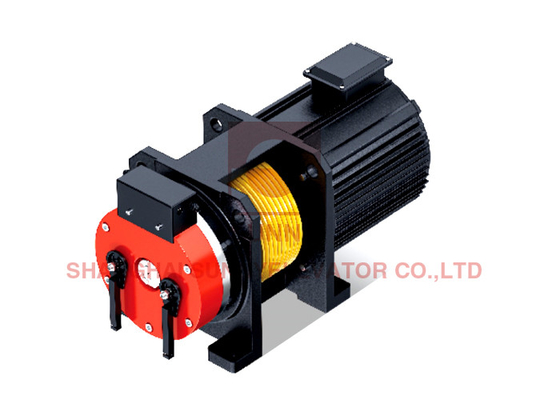 450 - 1350kg آلة الجر بدون معدات مع 2: 1 حبل IP41 16 قطب و DC110v الفرامل Vol