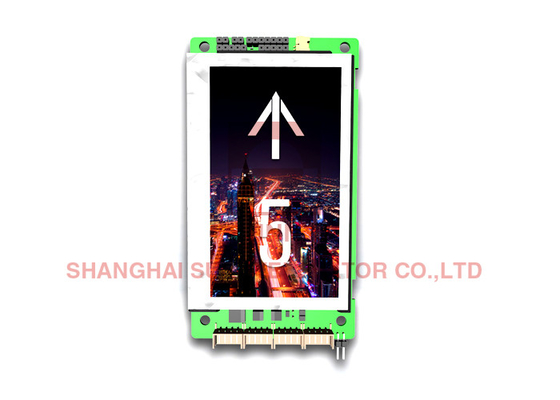 4.3 بوصة شاشة LCD المصعد لعرض الصيانة وموقف مكافحة الحرائق