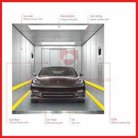 مساحة كبيرة / تحميل عالي السرعة مصعد السيارة المدمجة عملية بسيطة للسيارات