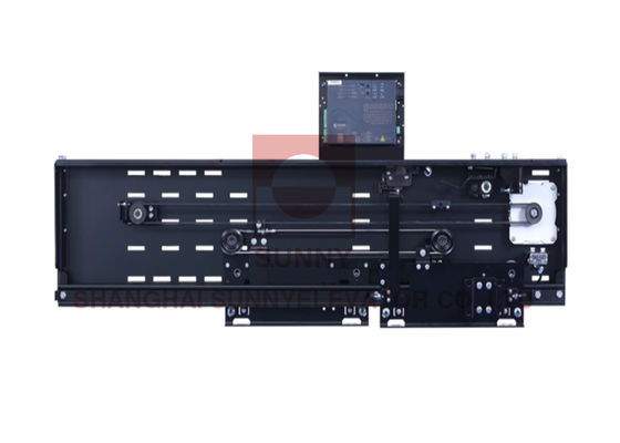 2 أوراق فتح جانبي مغناطيس دائم عامل باب متزامن لأجزاء المصعد