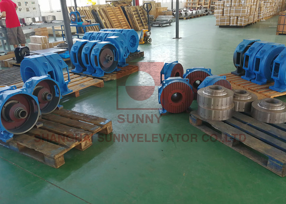 آلة الجر الدائمة المغناطيسية المتزامنة بدون معدات التروس DC110V 2.6A