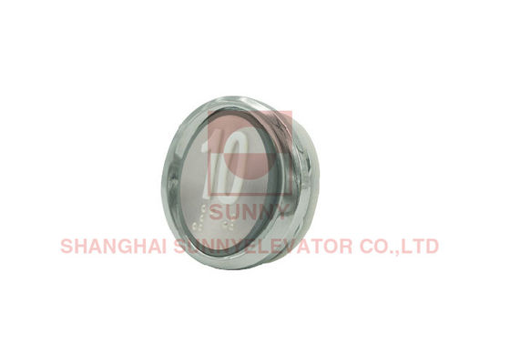 تخصيص زر ضغط المصعد بحجم 38 * 48 مم مع أحرف برايل اللمسية ومفتاح OMRON B3F-5000