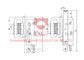 مصعد قطع غيار معدات السلامة مصعد SN-SG-AQ10A 0.25 ~ 2.50m / S