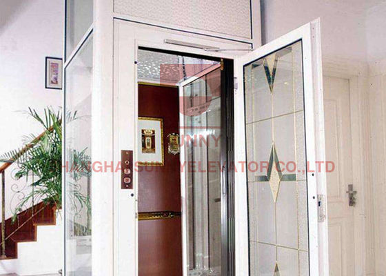 المصعد السكني المدمج مع تشغيل سلس وميزات توفير المساحة للفيلات