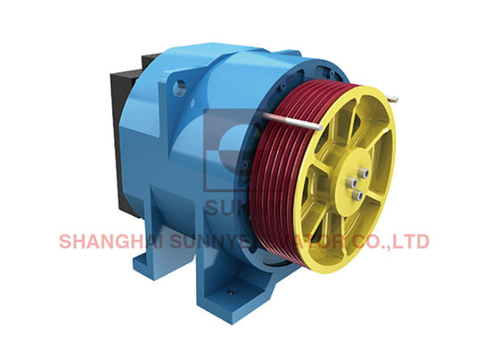 آلة مصعد بدون تروس بوزن 450~1000 كجم للمصاعد السياحية