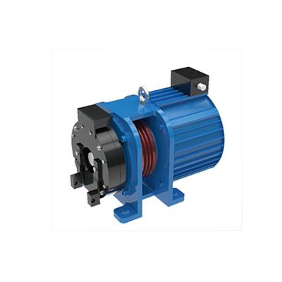 Φ200 قطر 320-450KG الحمل 0.4~0.6m/s السرعة مصعد آلة الجر بدون معدات