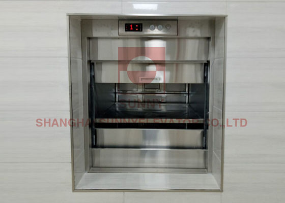 مطبخ سكني Dumbwaiter مصعد 0.4m / S Speed ​​Restaurant Dumbwaiter