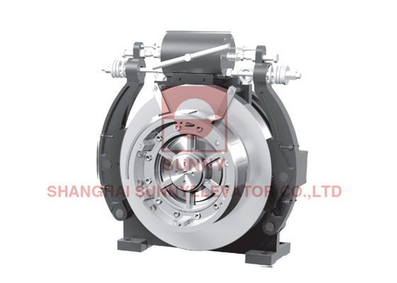 1350kg قطر 480mm 2.5m / S محرك آلة رفع المصعد بدون تروس